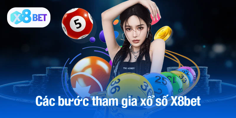 Hướng dẫn các bước tham gia xổ số X8bet